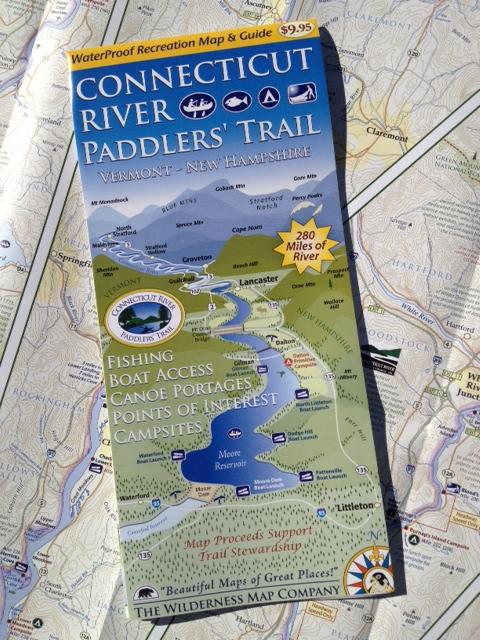 Connecticut River Boating Map Ct River Paddler's Trail Map – Northwoods Stewardship Center