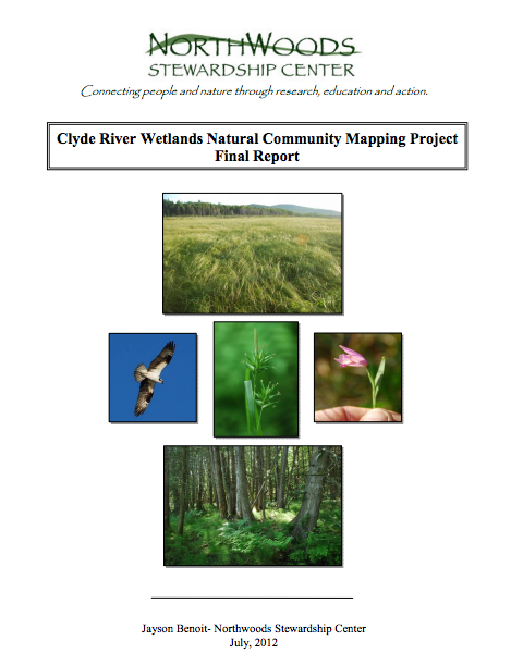 Clyde River Natural Community Mapping Project